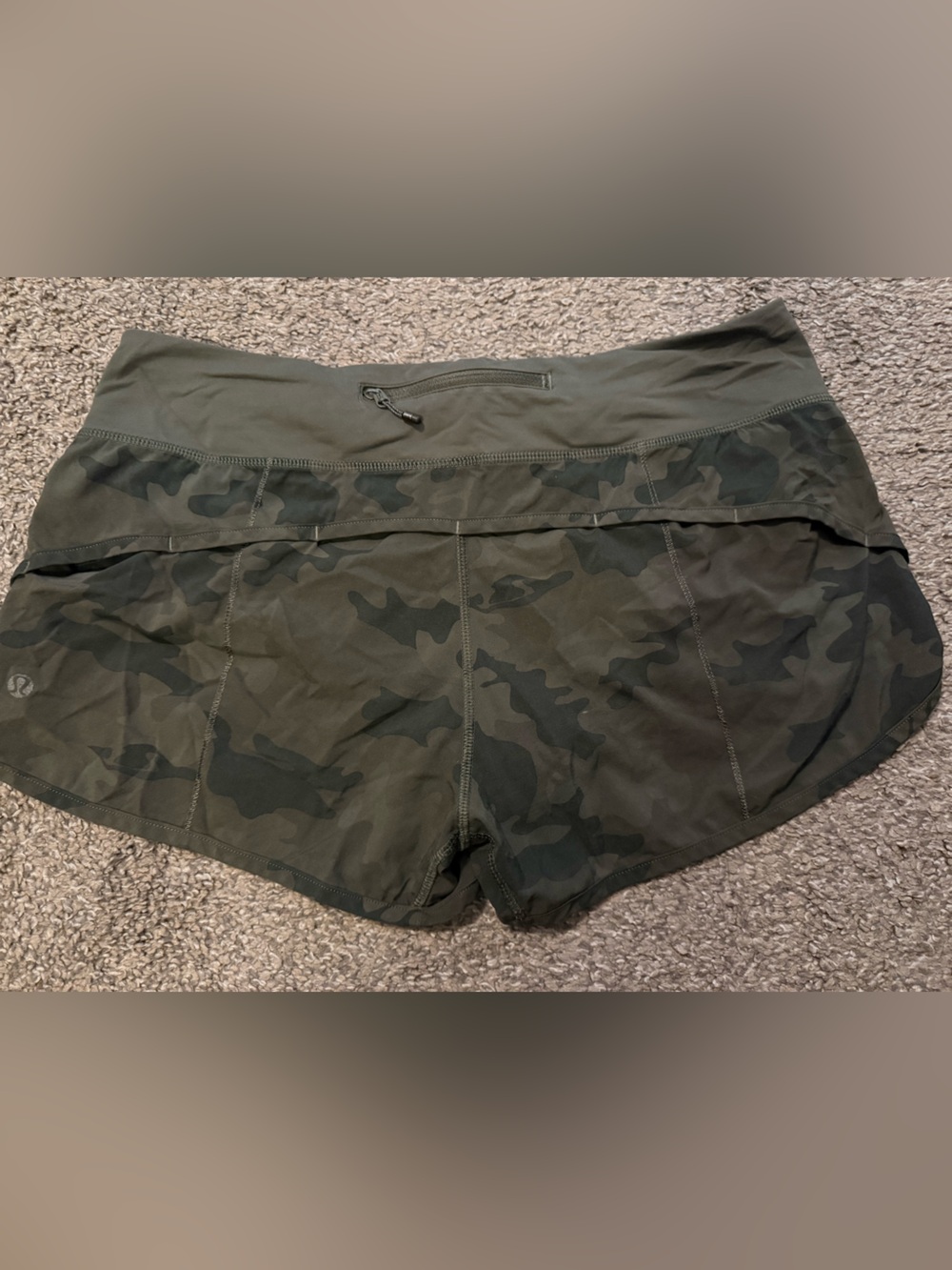Original Lululemon Camo Speed Shorts